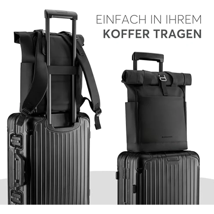Kikkaboo Cerise Wickeltasche, Rucksack mit großem Innenfach, gepolstertem Rücken und Wickelunterlage, rosa – Bild 2