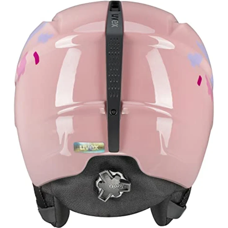 uvex Unisex Kinder, viti Skihelm, pink Puzzle, 51-55 cm – Bild 3
