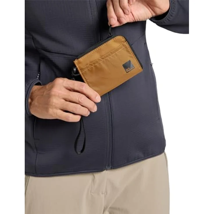 Jack Wolfskin Geldbörse WANDERMOOD WALLET, Kinderportemonnaie mit CROSS RIP-Gewebe, kompakt und sicher – Bild 5