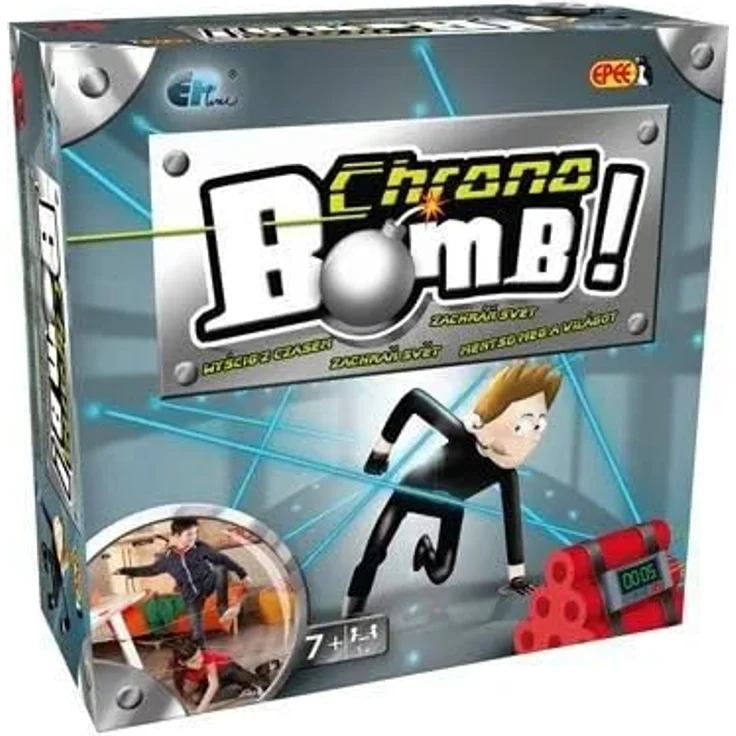 EPEE Chrono Bomb, Brettspiel für 1-4 Spieler, strategisches Wettlaufspiel mit interaktivem Design, mehrfarbig – Bild 2