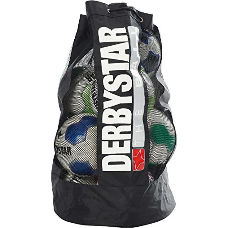 Derbystar Ballsack 22 Bälle, 46 x 130 cm, schwarz, 4519000200