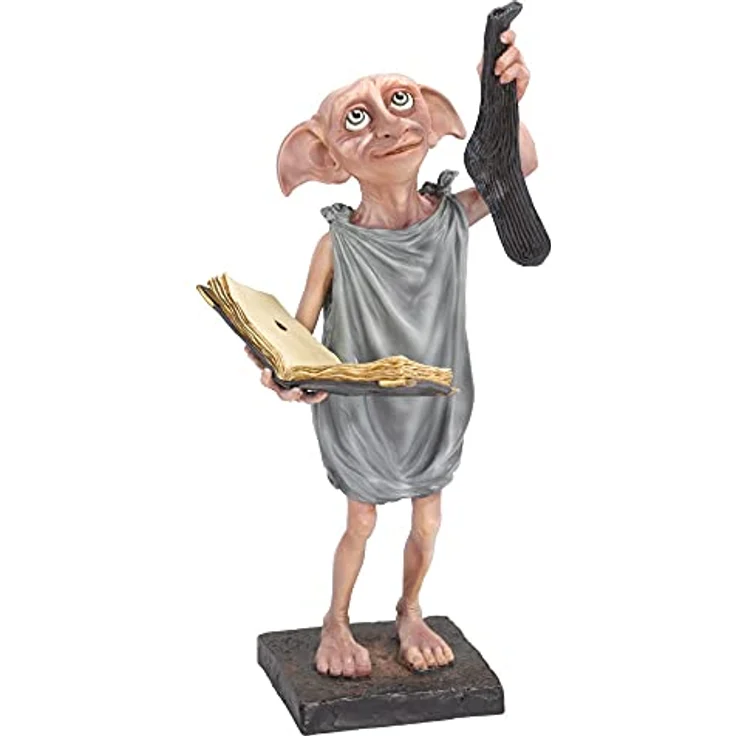 Muckle Mannequins Harry Potter Resin-Statue Dobby, 25 cm, detailgetreue Sammelfigur aus der Noble Collection – Bild 1