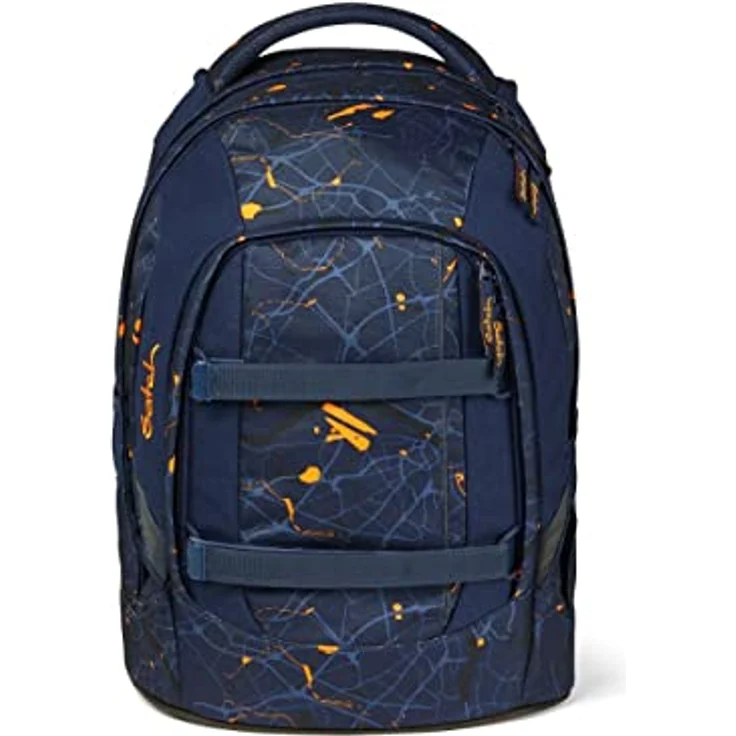 Satch Pack Schulrucksack Set 3tlg. in Urban Journey mit Schlamperbox und Sportbeutel, 30 Liter Volumen, 100% recyceltes Material, reflektierende Elemente – Bild 2
