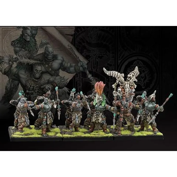 Para Bellum Wargames Wadrhun: Spearthrowers, Vielseitige Sammelfigur der Jägerkaste mit Fern- und Nahkampffähigkeiten