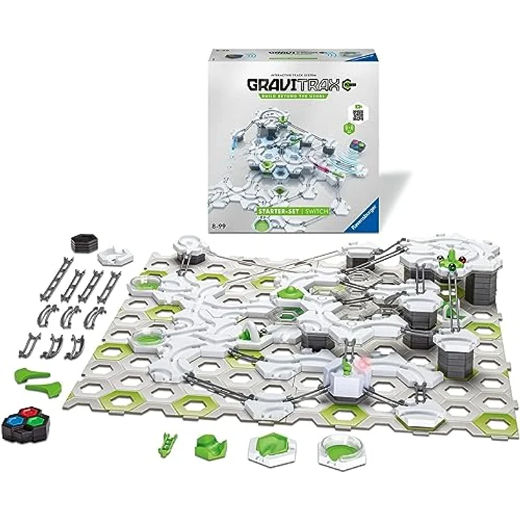 Ravensburger Gravitrax Power Starter-Set Switch – Kugelbahn, STEM, BAU- und Konstruktionsspielzeug für Kinder ab 8 Jahren – Bild 1