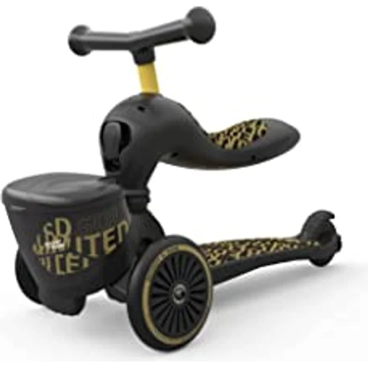 Scoot & Ride Highwaykick 1, 2-in-1 Kombi-Roller und Ride-On Toy, schwarz und gold, Limited Edition – Bild 3
