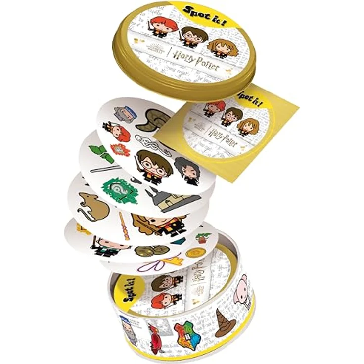 Zygomatic Dobble Harry Potter, Kartenspiel mit Eco Sleeve für Kinder, Französisch – Bild 7