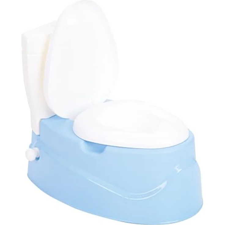 Lemodo Toilettentrainer Töpfchen für Kinder ab 18 Monate, mit Musik, herausnehmarem Innenbehälter, in pink, blau oder grau – Bild 2