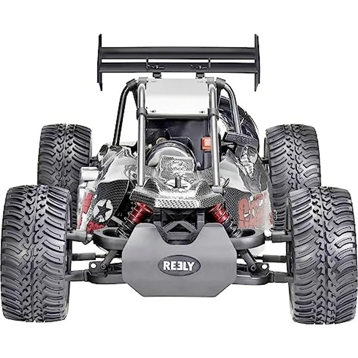 Reely Carbon Fighter Special-Edition 1:6 RC Thermo Buggy mit 2-Takt-Motor, 26 ccm, 1,6 PS, 2,4 GHz Ready-to-Run – Bild 4