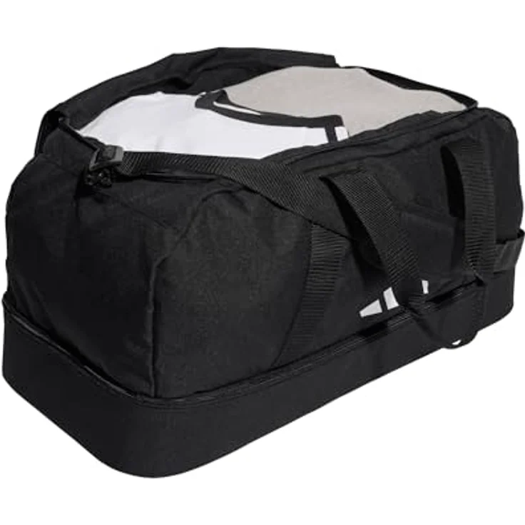 adidas Performance Sporttasche TIRO L DU M BC, Kinderfußballtasche mit Hartschalen-Bodenfach, blau – Bild 4