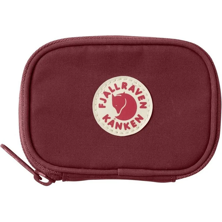 Fjällräven Geldbörse Kånken Card - Kinderportemonnaie 11 cm, praktisches Hauptfach mit Reißverschluss, Münzfach, offene Seitentasche - blau