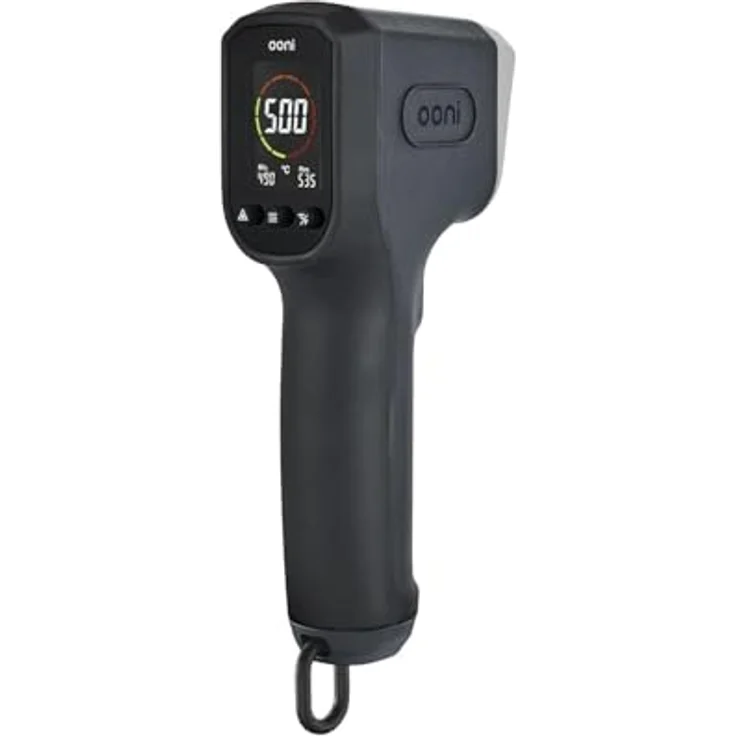 Ooni Infrarot-Thermometer, digitales Laser-Thermometer mit hochauflösendem LCD-Farbdisplay und Scan-Modus zur Temperaturmessung – Bild 1