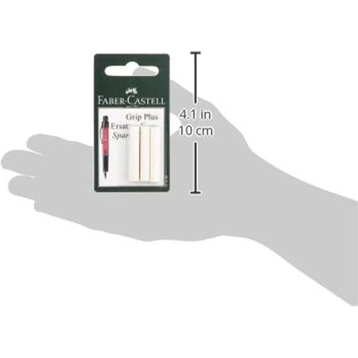 Faber-Castell 131598 - Ersatzradierer für Druckbleistift Grip Plus, 3 Stück – Bild 4