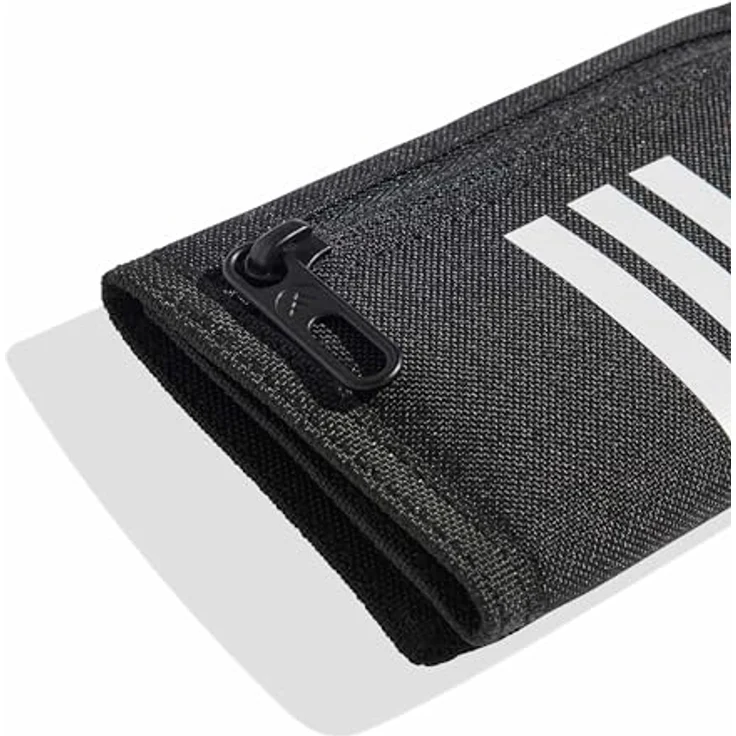 adidas Performance Power Wallet, Kinderportemonnaie mit Reißverschlusstasche, 25,5 cm x 13 cm, schwarz – Bild 5