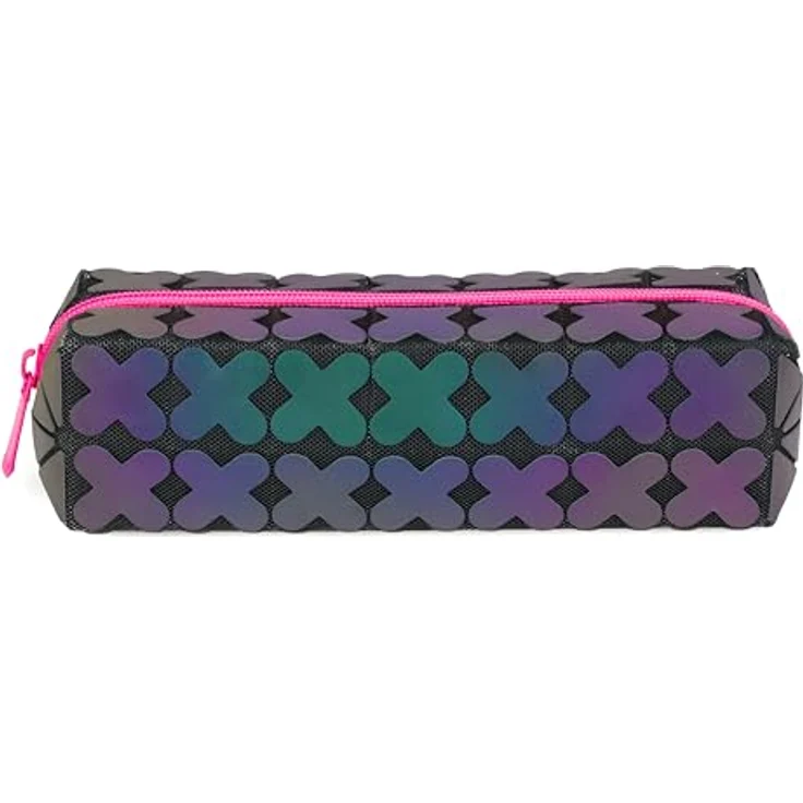 JOLLY Next Generation Schüttelpennal Luminous Pink, stylisches 3D-Federmäppchen mit Handschlaufe und robustem Reißverschluss, ideal für Schule und Uni – Bild 2
