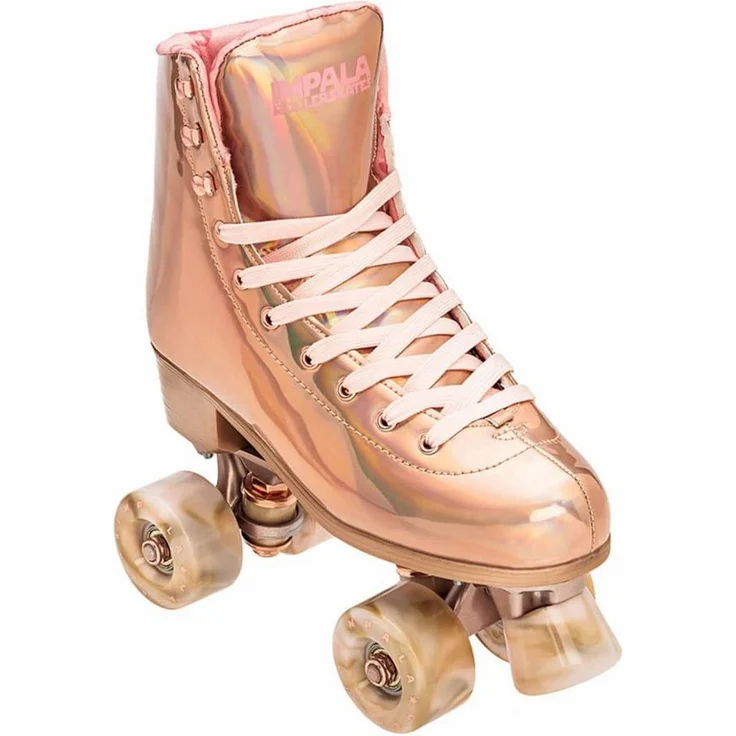 Impala Rollschuhe IMPALA QUAD SKATE Rollschuh marawa rose gold – Bild 1
