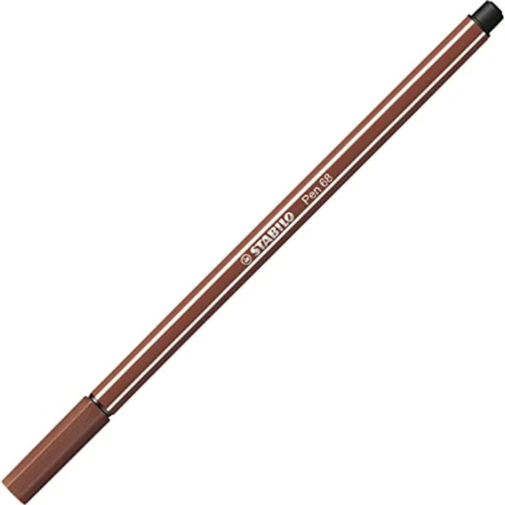 Premium-Filzstift - STABILO Pen 68 - Einzelstift - siena – Bild 1