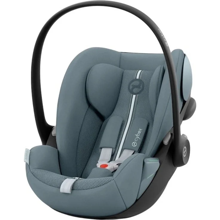 Cybex Cloud G i-Size Plus Babyschale, ergonomische Liegeposition, atmungsaktive Mesh-Stoffe, sicherheitsgeprüft für 0-13 kg