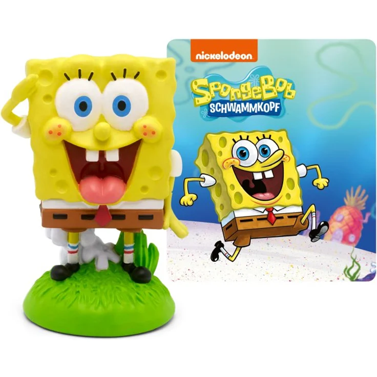tonies Hörspielfigur Spongebob - Der ferngesteuerte Fahrschüler und weitere Abenteuer, (1-St), Gelb, ab 6 Jahre – Bild 1