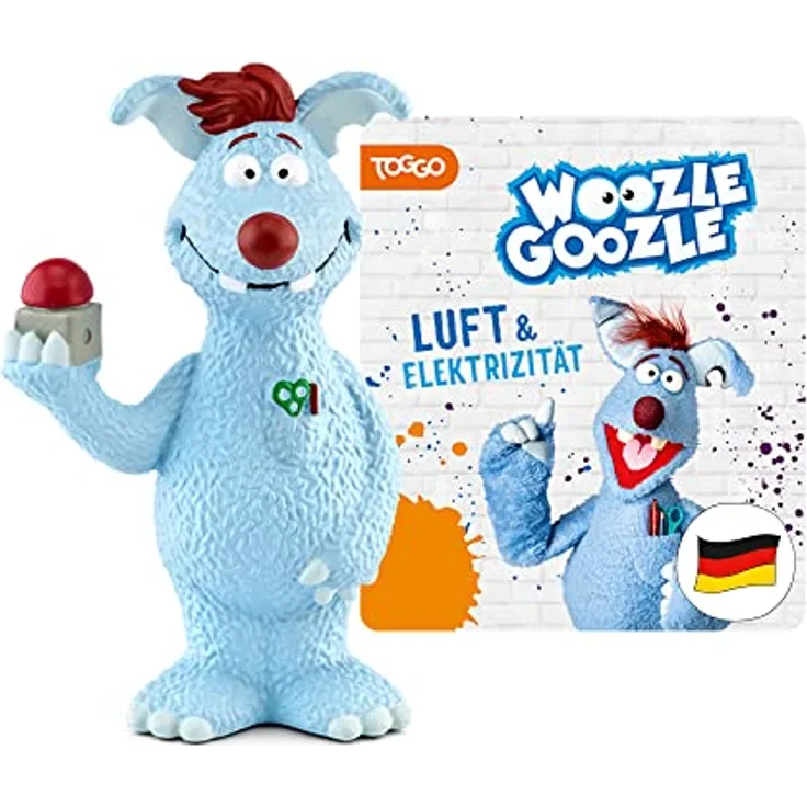 tonies Hörfiguren für Toniebox, Woozle Goozle – Luft & Elektrizität, Hörspiel für Kinder ab 6 Jahren, Spielzeit ca. 42 Minuten