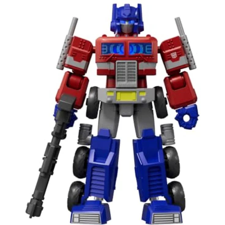 Simba Toys Blokees Transformers Shining 02, Sammelfigur mit beweglichen Punkten und leuchtenden Augen, 10 cm – Bild 4