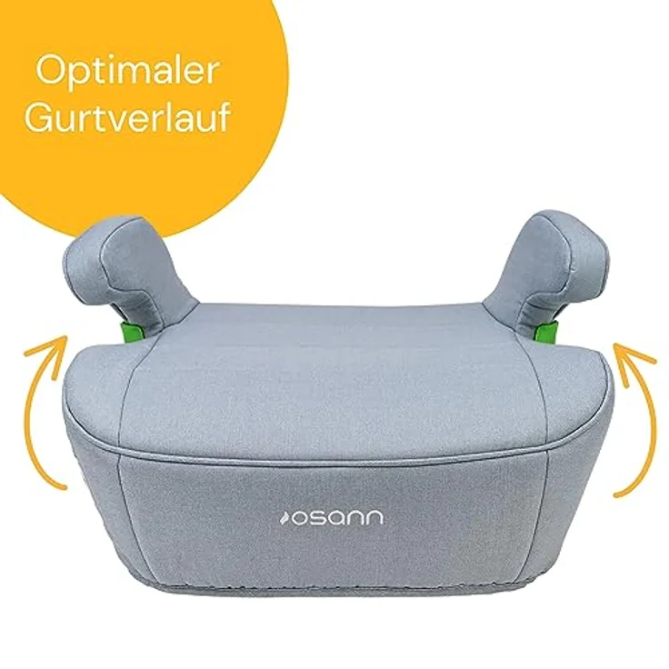Osann Junior Isofix i-Size, Kindersitzerhöhung ab 126 cm, komfortable Sitzerhöhung mit Armlehnen, waschbare Bezug für Kinder von 7 bis 12 Jahren – Bild 5