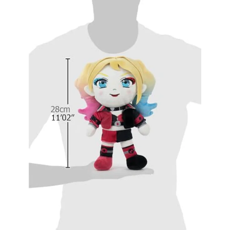 Tinisu Plüschfigur Harley Quinn Kuscheltier Batman - 27 cm Plüschtier DC Comics Stofftier – Bild 5