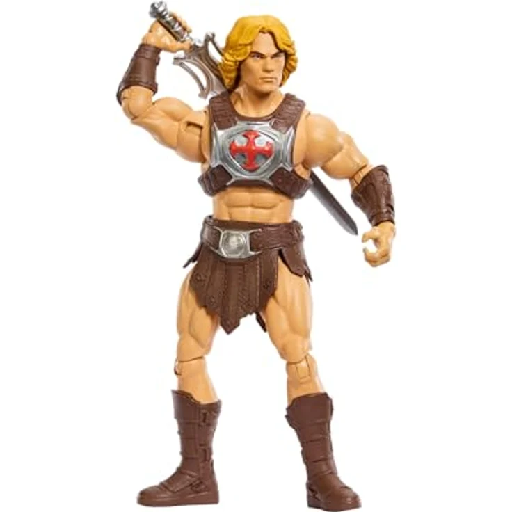 Mattel Masters of the Universe 2026 Movie Actionfigur He-Man, 14 cm mit 14 beweglichen Gelenken und Schwert der Macht – Bild 3