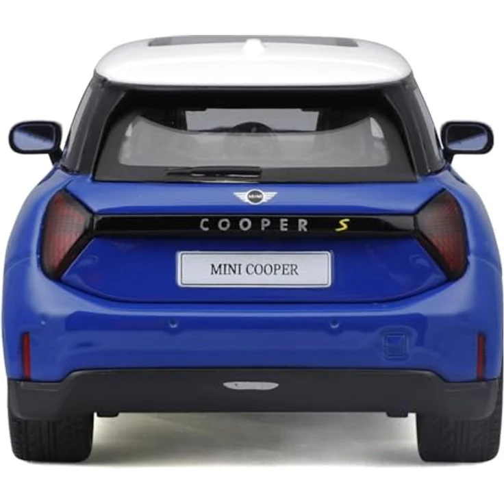 Maisto Mini Cooper SE 2024, 1/24 Modellfahrzeug in Blau, detailgetreue Nachbildung mit Öffnungsfunktionen – Bild 5