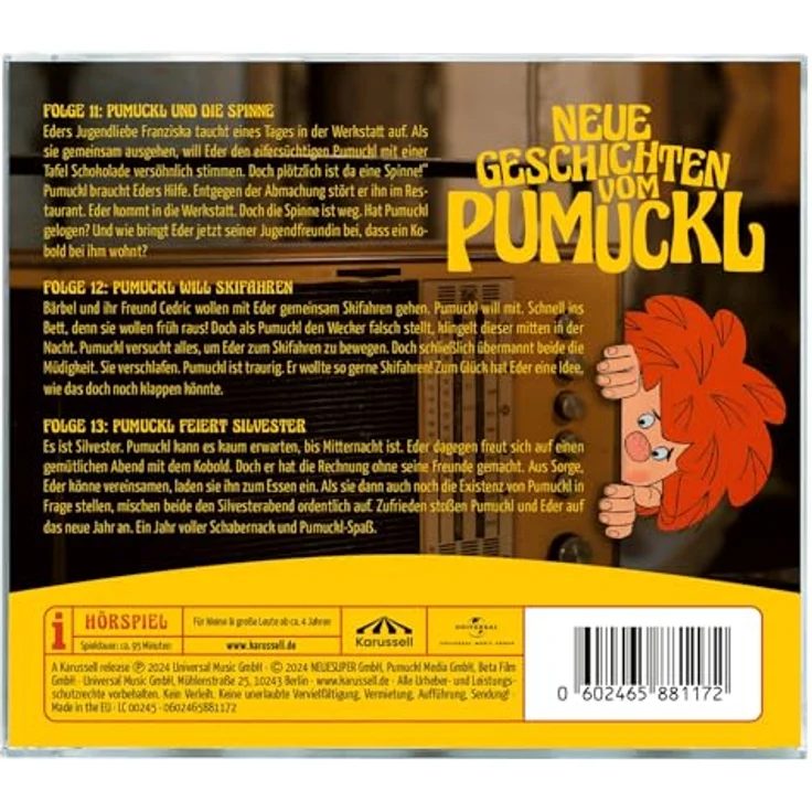 Universal Music GmbH Hörspiel Pumuckl / Neue Geschichten vom Pumuckl - Folge 11 + 12 + 13, Original-Hörspiel für Kinder ab 4 Jahren – Bild 3