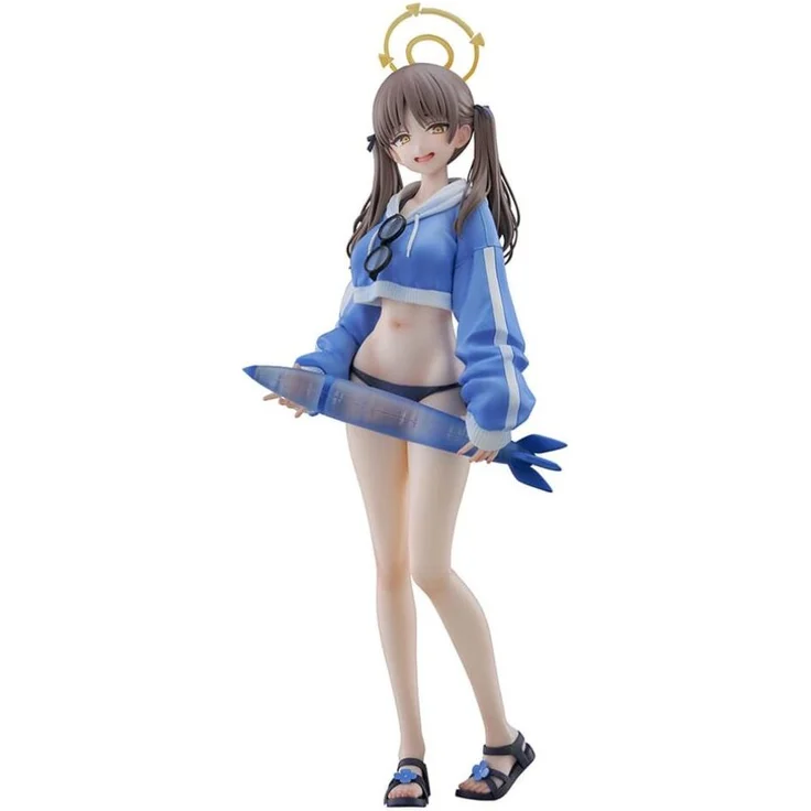 FuRyu Blue Archive Moe Swimsuit Figur, 27 cm PVC Statue im Maßstab 1/7 mit Base