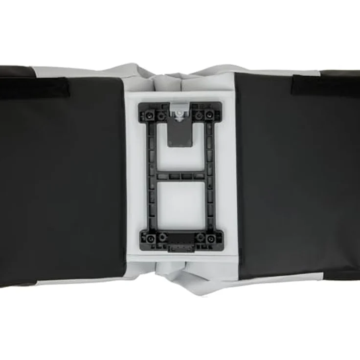 New Looxs Tasche Nyborg DoubleMIK lightgrey blk, Kinderfahrradtasche für MIK-Gepäckträger, wasserabweisend, geeignet für E-bikes – Bild 2