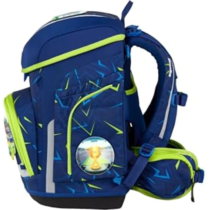 ergobag cubo Set, ergonomischer Schulranzen 5-teilig mit höhenverstellbarem Tragesystem, robust und individualisierbar, für 1. Klasse Grundschule – Bild 4