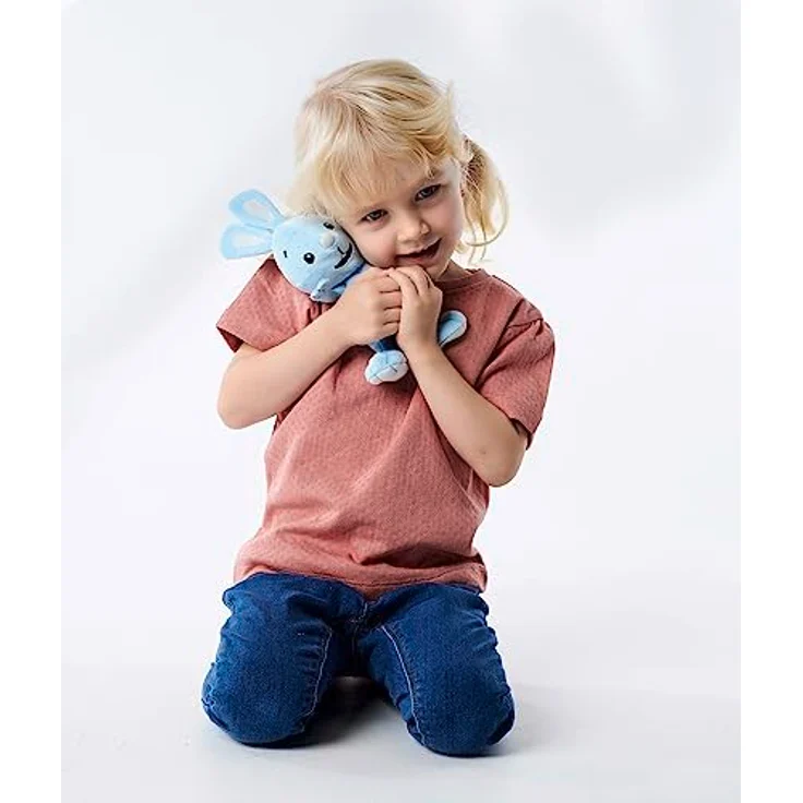 Simba 109463054 Kikaninchen Plüschtier, 25cm, Plüschfigur aus kuschelweichem Plüsch mit Mikroschaumfüllung, ab den ersten Lebensmonaten – Bild 5