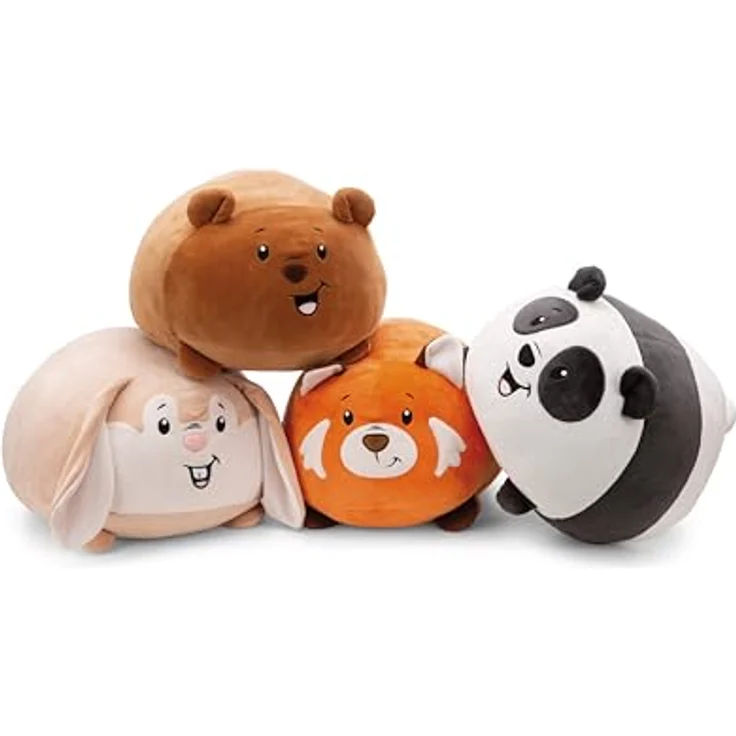 NICI Kuscheltier Chill Bär 30x34cm - braun - Stofftier aus weichem Plüsch, niedliches Plüschtier zum Kuscheln und Spielen, tolle Geschenkidee – Bild 5