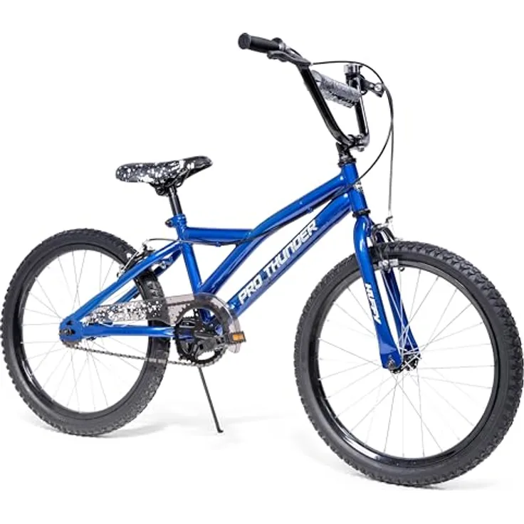 Huffy Pro Thunder Boys Blue BMX Style Bike 20 Inch - 5-7 Years, mit lebhaftem Design und solider Kontrolle