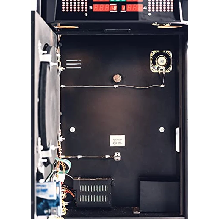 Karella E-Master Dartautomat mit Münzprüfer, Standfuß, Turnier- und Profiqualität, bis zu 4 Spieler, Made in EU – Bild 2