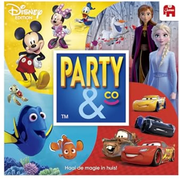 Jumbo Party & Co. Disney - NL, Brettspiel für 3-20 Spieler, ab 4 Jahren, Spieldauer 30 Minuten, verschiedene Disney-Themen – Bild 3