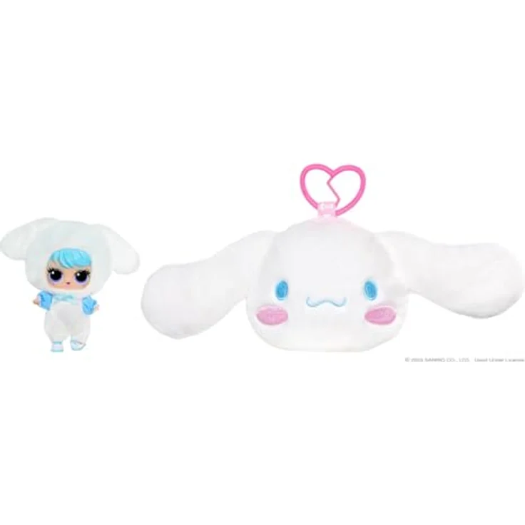 MGA LOL Surprise Hello Kitty Plüsch mit 2-in-1 Überraschungseffekt, inkl. Püppchen und Zubehör, sortierte Charaktere – Bild 5