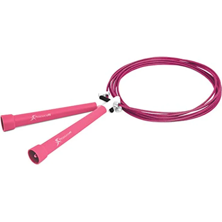 ProsourceFit Unisex-Erwachsene ProSource ps-1177-cjr-pink Speed Jump Rope pink Springseil, Rosa, 10-Feet
