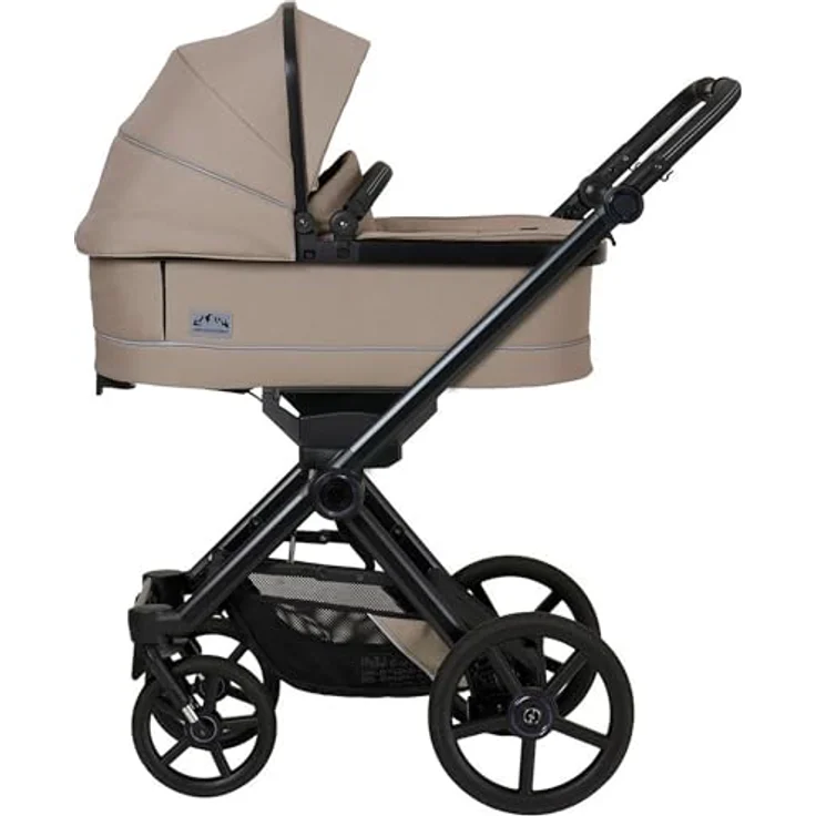 Hartan Kinderwagenset IVY GTR Outdoor, Sand, 3-teilig, inkl. Liegewanne und Sportsitz, mit Feststellbremse, kugelgelagerten Rädern, Federsystem, UV 50+ – Bild 5