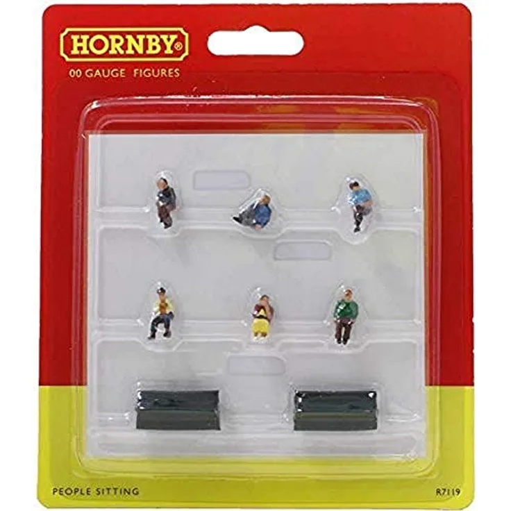 Hornby R7119 Sitting People Zubehör-Power & Kontrolle, Mehrfarbig