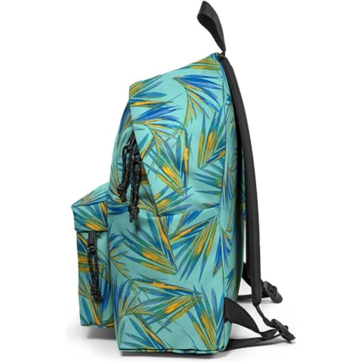 EASTPAK Padded PAK'R Rucksack, 24 L - Wasserabweisendes Gewebe, Brize Palm Aqua (Blau) – Bild 4