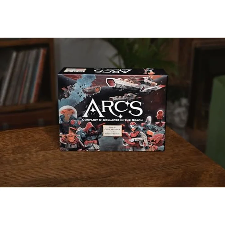 Infolist Leder Games Arcs (EN) - Strategisches Kartenspiel für 3-4 Spieler mit innovativem, kartengesteuertem Aktionssystem und einfachem Würfelsystem – Bild 9