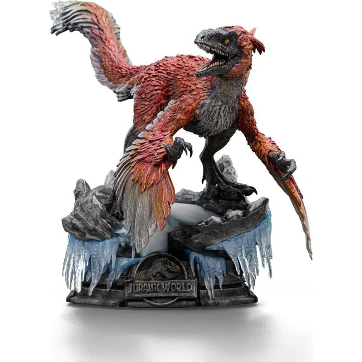 Iron Studios Jurassic World Art Scale Statue 1/10 Dominion, 19 cm große Resin-Sammelfigur mit passender Base