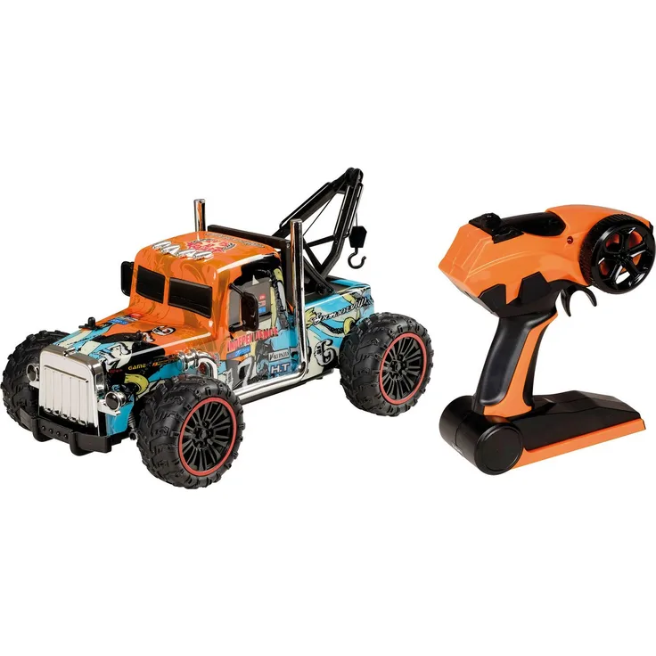 Happy People RC-Auto RC Independent Titan (1:14, 33cm), mit beweglichem Ladearm, 2,4 GHz-Technologie, 12 km/h, Geeignet ab 6 Jahren