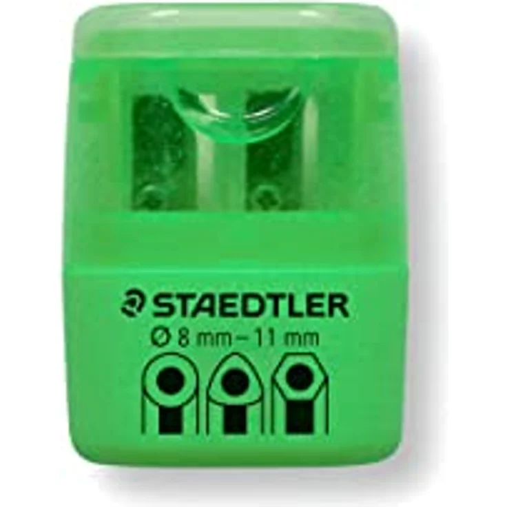 STAEDTLER 51260F50BK Doppel-Spitzdose, Neon grün – Bild 2