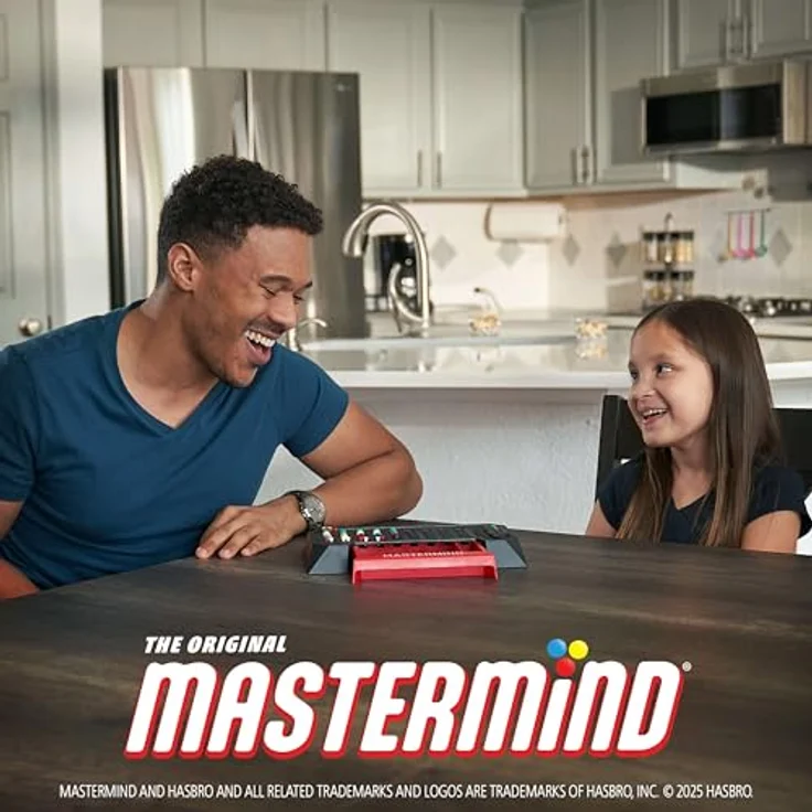 Goliath Mastermind The Original Classic, Strategisches 2-Spieler Brettspiel mit 108 Stiften in 6 Farben, für Kinder und Erwachsene ab 8 Jahren – Bild 3