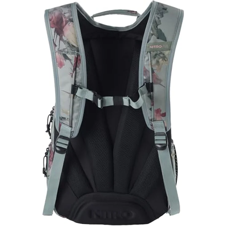 Nitro Snowboards Rucksack Stash, ergonomische Schultasche mit 15" Laptopfach und Thermotasche, schwarz – Bild 4