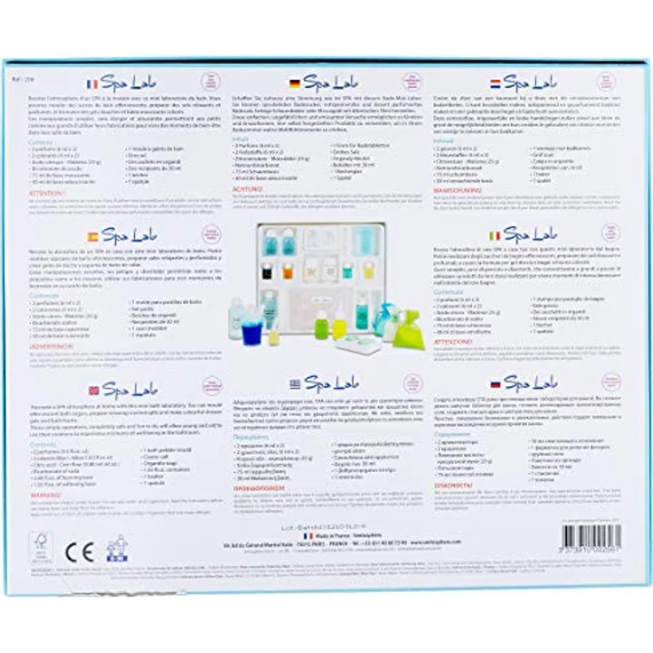 Sentosphère 3900256 Kreativ Kit Spa Lab, DIY Wellness-Set – Bild 3